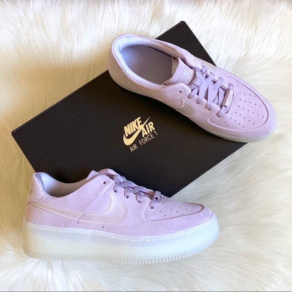 Nike Air Force 1 Sage Low LX In Violet Mist - Picture 3 of 8